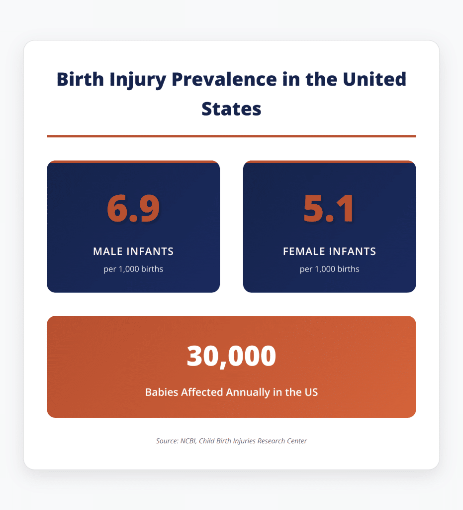 Erin Marshall Law | Birth Injury Statistics 2025: How Common Are Birth Injuries in the US? Erin Marshall Law | Birth Injury Statistics 2025: How Common Are Birth Injuries in the US?